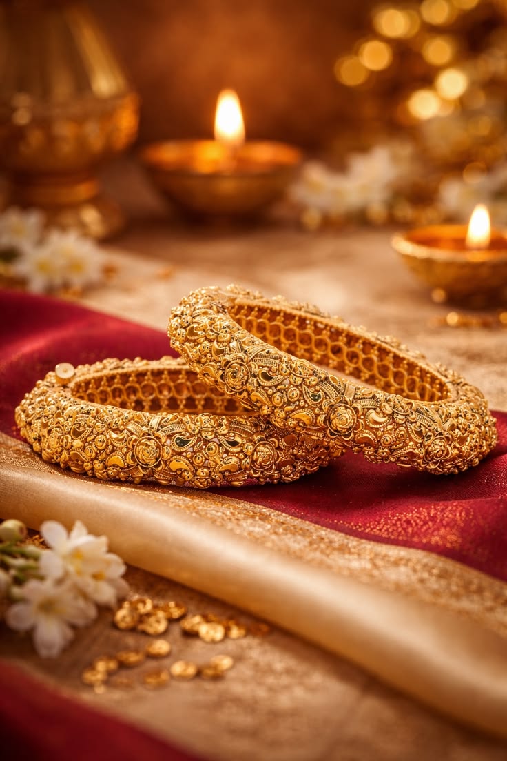 Elegant Antique Bangles Collection: Timeless Tradition Meets Style